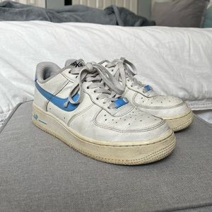 CUSTOMIZED BLUE NIKE AF1